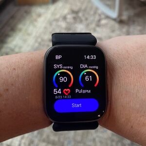 YHE Technology BP Doctor Fit Blood Pressure Monitoring Smart Watch